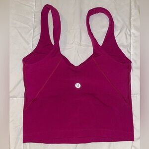 Lululemon Align Tank Top Maroon